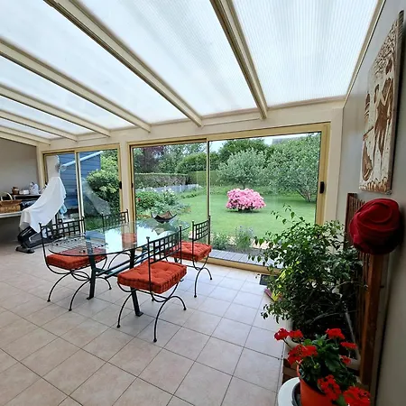 Alloggio in famiglia 2 Privées Dans Un Jardin D'hiver, Garage Voiture, Vélos, Motos Tourville-sur-Arques